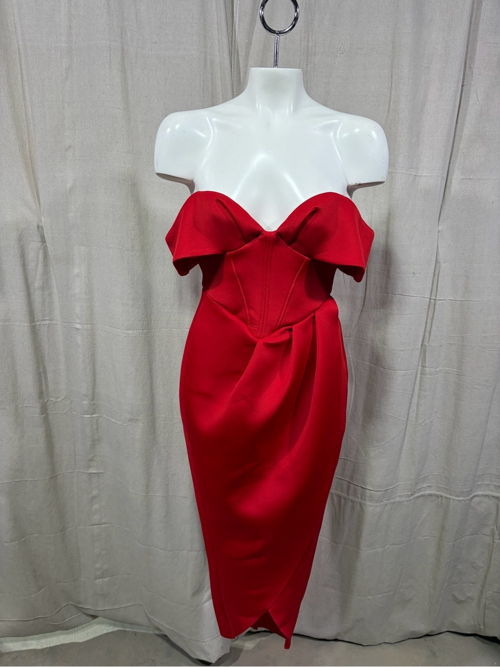 ASOS Design Red Dress